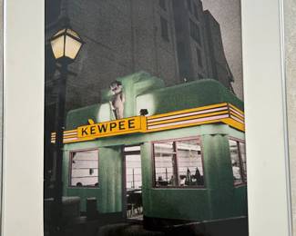 Signed & Number Kewpee Diner Print by Jan Kaulins!