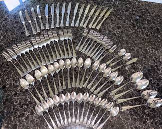 Gorham Stainless Flatware 77 Piece Set!