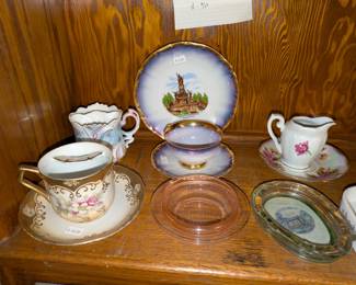 Mustache Teacups