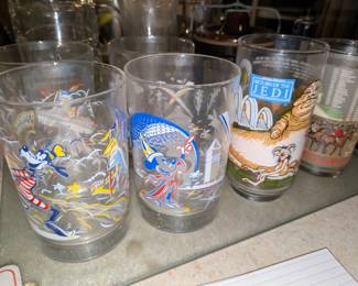 Disney and Star wars Return of the Jedi Glasses