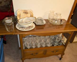 Vintage Rolling Buffet