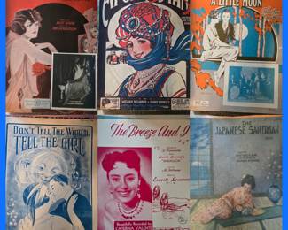 antique sheet music