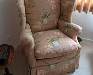 Wing chair , brand name