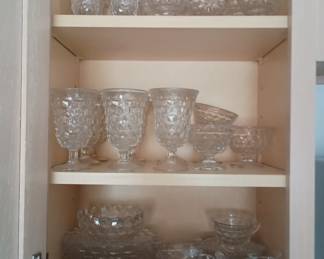 Fostoria Glassware
American pattern
Very durable, plenty available