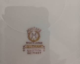 Noritake fine bone China from Japan
Gotham pattern