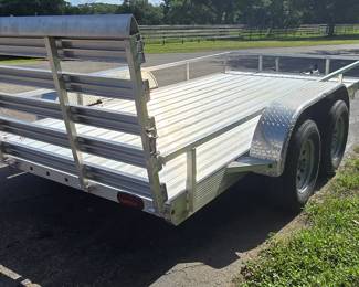 Aluminum Flat Bed Trailer