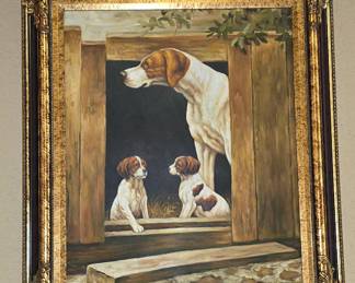 Bird Dog Painting