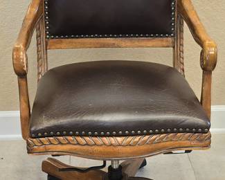 Leather Desk Chair