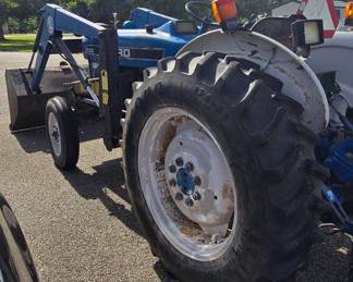 Side View of Tractor