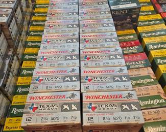 20 and 12 Guage Ammo