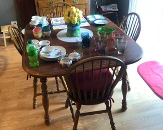 kitchen table with 6 chairs
