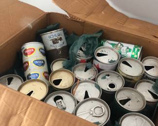 beer cans