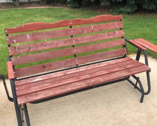 glider bench