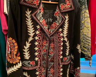 Embroidered Duster