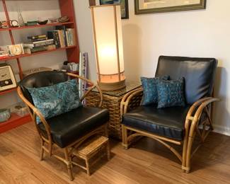 Heywood Wakefield style chairs