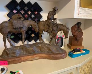 Clay Dahlberg sculptures