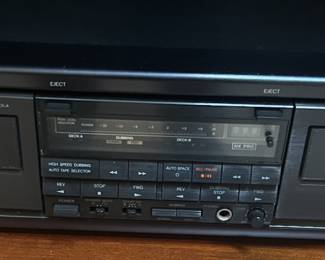Onkyo TARW303 Double Stereo Cassette Tape Deck with Auto Reverse