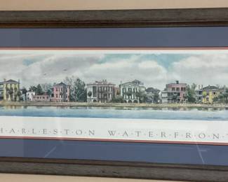 Wall Art Charleston waterfront