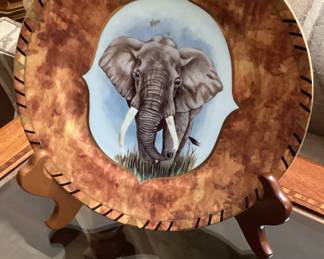 Collector Plate Elephant
