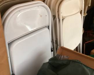 Office Folding Chairs White