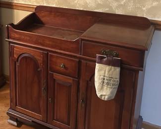 Kitchen Dining Pennsylvania House Dry Sink Bar Cart Cabinet