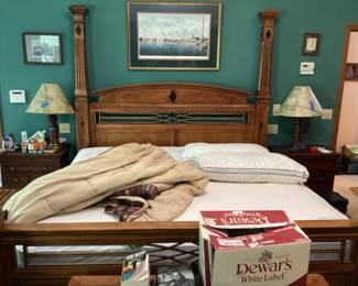Bedroom Mission Style King Bed