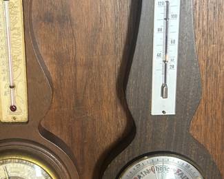 Sears Jason Vintage Roebuck Thermometer Barometer