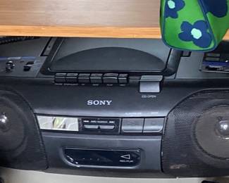 Sony Radio CD and Cassette Player