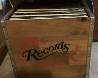 Vinyl Record Storage Box