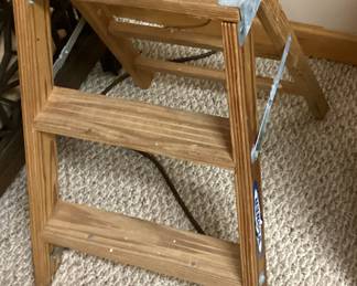 Step Ladder Wooden 2 Step