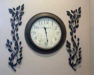 Clock, wall decor