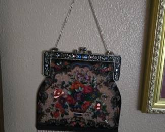 Beaded purse