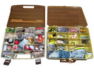 Vintage & Antique Fishing Lures and Tackle Boxes