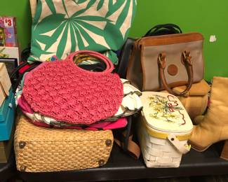 Purses, luggage, wood handmade purses