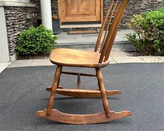 Antique small rocking chair