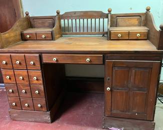 Large Wood Desk