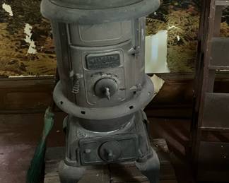 Antique Wood Burnet