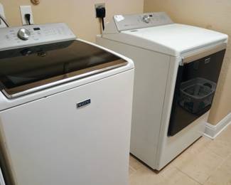 Newer Maytag washer and dryer