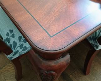 Rosewood Dining table and chairs 