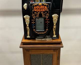 Vintage Golden Nugget Slot Machine