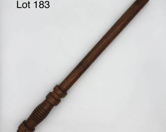 Antique Oak Police Baton