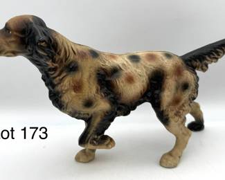 Cast Iron Hubley Hunting Dog
