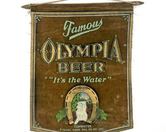 Olympia Beer Pennant Flag