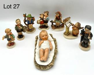 Hummels Including Baby Jesus Figure