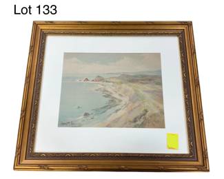 Watercolor by Henry Leopold Richter (1870-1960)