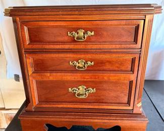 Wood night stand