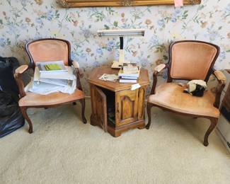 velvet chairs