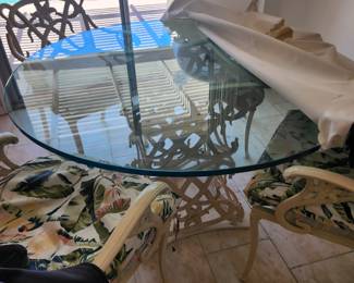 Breakfast table and chairs