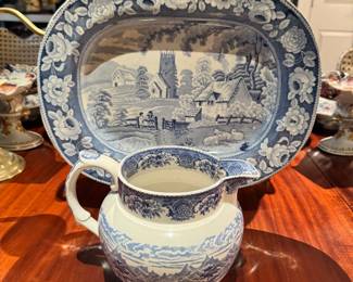 Blue and white porcelain