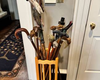 Folk art canes